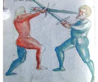 This is the text and the gloss of the squint-cut and of the plays: How a man shall execute them (devam)