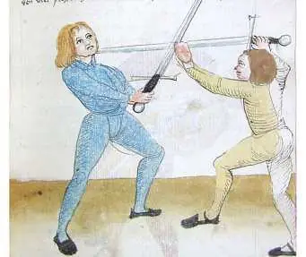 [71] This is the text and the gloss of yet another play against the parrying